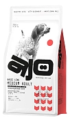 AJO Medium Adult полнорационный корм для взрослых собак средних пород