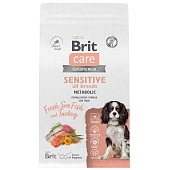 Brit Care Dog Adult Sensitive Metabolic корм для взрослых собак для улучшения обмена веществ