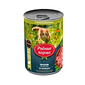 Родные корма консервы для стерилизованных кошек и кастрированных котов по-липецки (соус)