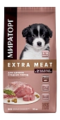 Мираторг Extra Meat полнорационный сухой корм для щенков средних пород