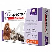Inspector Quadro Tabs для кошек и собак (8-16 кг.)