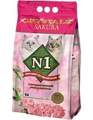 №1 Crystals Sakura наполнитель силикагелевый впитывающий