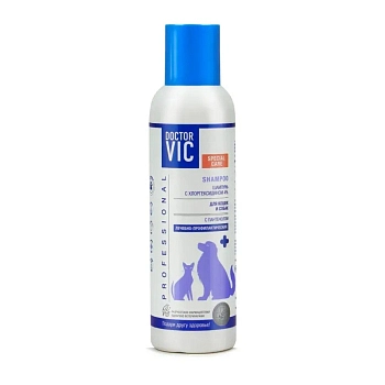 Doctor VIC шампунь с хлоргексидином 4%