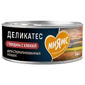 Мнямс Паштет по-шведски консервы для стерилизованных кошек