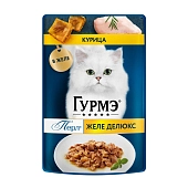 Гурмэ Перл Желе Де-Люкс пауч для кошек (кусочки в желе)