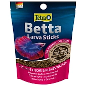 Tetra Betta LarvaSticks корм для петушков и других лабиринтовых рыб (в форме мотыля)