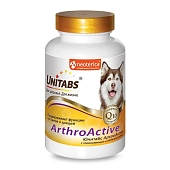 Unitabs витамины ArthroActive с Q10 для собак