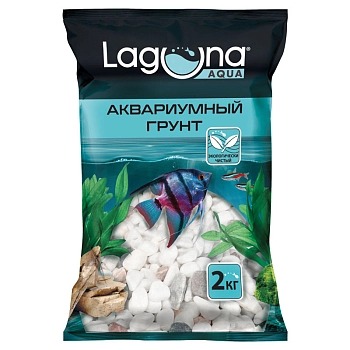 Laguna грунт бело-розовый меланж