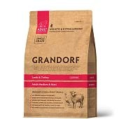 Grandorf Lamb & Turkey Medium&Maxi корм для взрослых собак средних и крупных пород