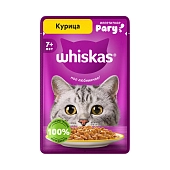 Whiskas пауч для пожилых кошек старше 7 лет (рагу)