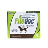 Fitodoc капли дерматологические для крупных пород собак (4 пипетки по 1,8 мл)