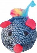 Triol игрушка для кошек Мышонок из сизаля