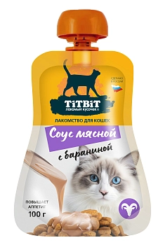 TiTBiT соус мясной для кошек
