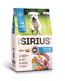 Sirius сухой корм для щенков и молодых собак