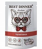 Best Dinner Exclusive пауч для взрослых кошек и котят с 1 месяца (мусс)