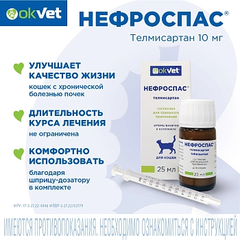 Нефроспас суспензия для кошек