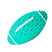 HOMEPET silver series игрушка для собак мяч регби с пищалкой