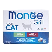 Monge Cat Grill Pouch набор паучей для взрослых кошек