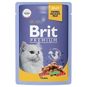 Brit Premium пауч для кошек (кусочки в желе)