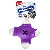 GiGwi Nylo-choo игрушка для собак кость квадробон