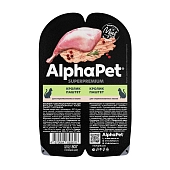 AlphaPet Superpremium пауч для взрослых стерилизованных кошек (паштет)