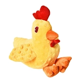 HOMEPET Premium игрушка для собак петух с пищалкой