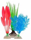 GloFish Набор растений (S синее, М зеленое, L оранжевое)