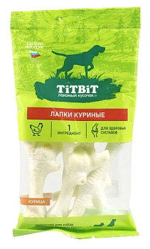 TiTBiT лапки куриные для собак
