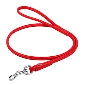 Collar поводок кожаный Waudog Glamour круглый