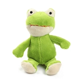 GiGwi Plush Friendz игрушка для собак лягушка с пищалкой