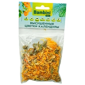 Bambini Pets лакомство для грызунов высушенные цветки календулы
