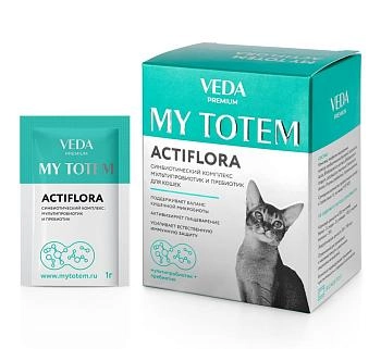 VEDA My Totem Actiflora синбиотический комплекс для кошек