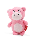 Gigwi Plush Friendz игрушка для собак Поросенок с пищалкой