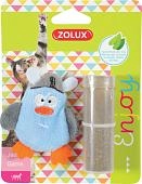 Zolux игрушка для кошек с кошачьей мятой в комплекте озадаченный пингвин