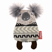 GiGwi Plush Friendz игрушка для собак коала со сменными пищалками