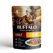 Mr.Buffalo Adult пауч для взрослых кошек (кусочки в соусе)