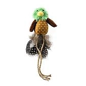 Pet-it игрушка для кошек мягкая птичка Фазанчик с мятой