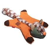 GiGwi Catch & Fetch Eco игрушка для собак Лисичка шуршащая с пищалкой