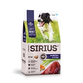 Sirius сухой корм для взрослых собак средних пород