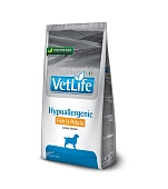 Vet Life Dog Hypoallergenic корм для собак при пищевой аллергии