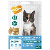 Мнямс хрустящие подушечки для котят Здоровый котенок