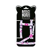 Max & Molly комплект для кошек шлейка и поводок Сакура