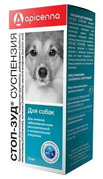 Apicenna Стоп-Зуд суспензия для собак