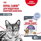 Royal Canin Appetite Control Care пауч для кошек, склонных к выпрашиванию еды (в желе)
