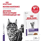 Royal Canin Neutered Adult Maintenance пауч для кастрированных котов и кошек (кусочки в соусе)