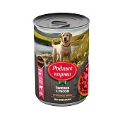 Родные корма консервы для собак по-кубански
