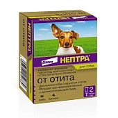 Нептра раствор для лечения наружного отита у собак