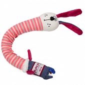 GiGwi Crunchy Neck игрушка для собак заяц с хрустящей шеей и пищалкой