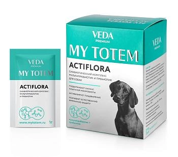 VEDA My Totem Actiflora синбиотический комплекс для собак
