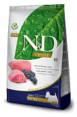 Farmina N&D Dog Lamb&Blueberry Adult Mini корм для взрослых собак мелких пород